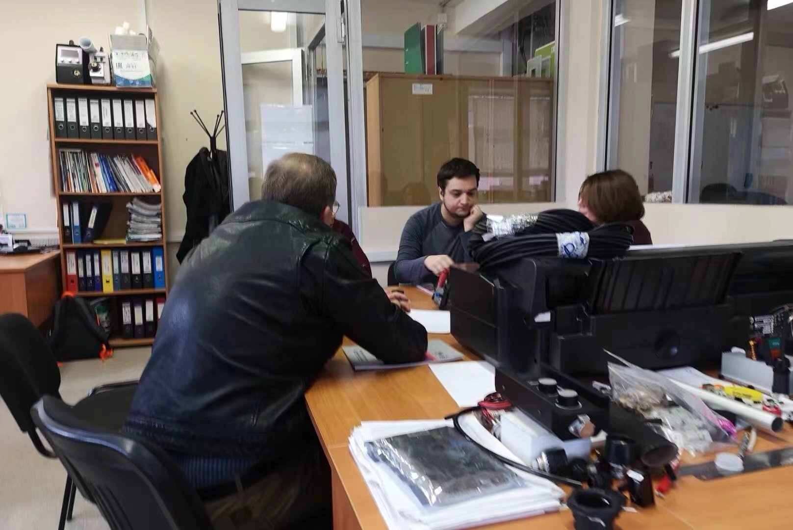 Technical exchange with Russian counterparts